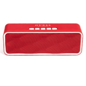 Red Bluetooth speaker by Guess